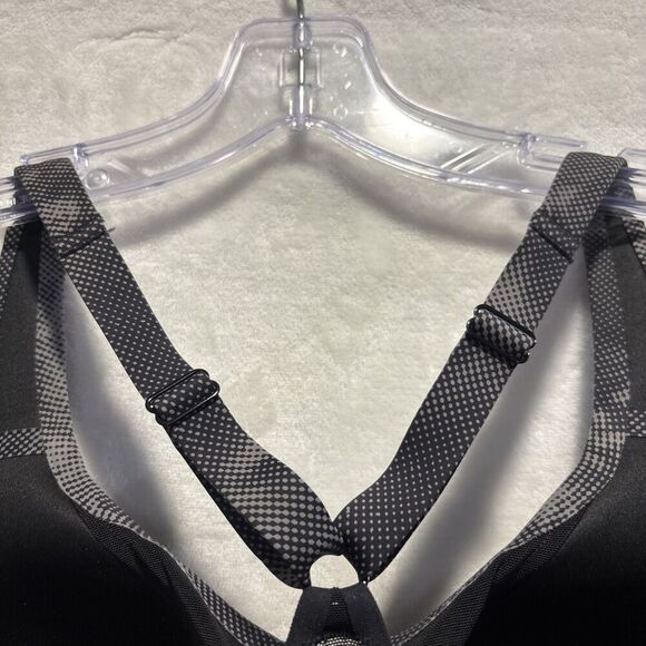 Athleta Women's Advance Sports Bra Molded High Impact Nebula Black Size 40C - Picture 8 of 16